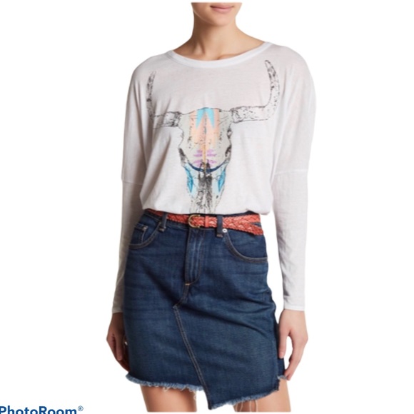 Chaser Long Sleeve Bullhorn Tee - Picture 1 of 6